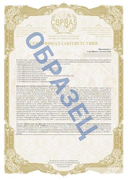 Образец Приложение к СТО 01.064.00220722.2-2020 Топки Сертификат СТО 01.064.00220722.2-2020 